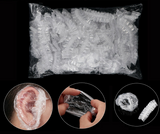 100PCS Bath Clear and Disposable for Dyeing Hair Salon Waterproof Ear Cover