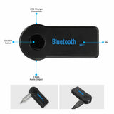 Wireless Bluetooth 3.5mm AUX Audio Music Receiver Stereo Home Car Adapter