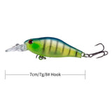 8x Redfin & Bream Freshwater Fishing Lures Flathead Bass Trout Cod Tackle