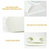 Double Elevated Pet Bowl Feeder Cat Dog Food Raised Lifted Stand Bowls