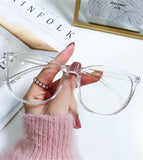Blue Light Blocking Computer Gaming Glasses Spectacles Eyestrain Eyewear Clear