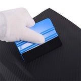 4 Pieces Applicator Decal Wrap Scraper Car Squeegee Soft Felt Edge Sticker Ruber