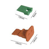 5 Pack Waterproof Deutsch DT 2 Way Pin Male/Female Kit Electrical Connector Plug