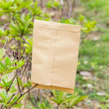 100x Kraft Paper Seed Packets Garden Home Storage Bags Mini Envelopes 6x11cm