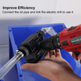 Hand Electric Drill Pump Drive Self Priming Pump Water Oil Fluid Transfer Small