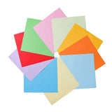 100 Sheets 15x15cm Mix 10 Colour Square Origami Folding Paper DIY Crafts Tools