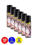 Black Hair Spray Paint Non-Toxic Washable Party Fun Fluro Dye Colouring 125ml