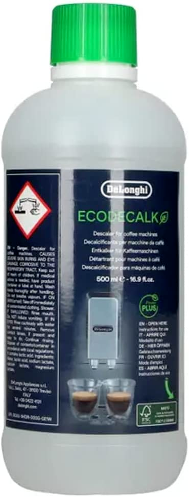 2 x DeLonghi EcoDecalk 500 ml DLSC500