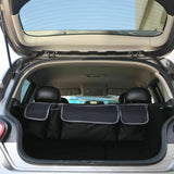 Car Boot Organiser Storage Bag Pocket Back Seat Hanger Travel Hanging 30L