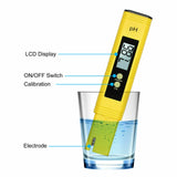 PH Meter Portable Hydroponics Water Tester Pen Aquarium Pool Digital Test