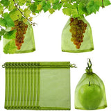 20x Fruit Net Bags Agriculture Garden Protection Mesh Insect Proof - 17x23cm