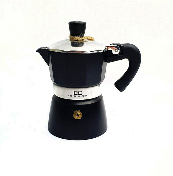Coffee Culture 1-Cup Percolator Coffee Maker - Black