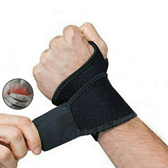 Brace Strap Protection Wrist Support Splint Carpel Tunnel CTS RSI Pain Relief
