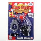 Cap Gun Police Special Play Set Holster Belt Handcuffs Pistol Costume Accessories