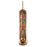 Incense Burner Stick Holder Copper Chakra LotusHome Decor