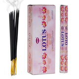 HEM Hexa Lotus Incense Scent Meditation Aroma Fragrance 120 Sticks