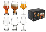 Luigi Bormioli Birrateque 6 Piece Craft Beer Glass Set