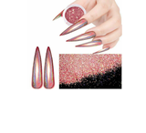 50g Fine Glitter Dust Powder Holographic Metallic Body Nail Art Craft - Orange