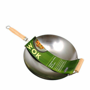 Professional 36cm Carbon Steel Wok