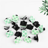 100x Cable Clips Holder Tidy Adhesive Home Car Wire Tie Fixer Drop Clamp Cord