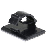 100x Cable Clips Holder Tidy Adhesive Home Car Wire Tie Fixer Drop Clamp Cord