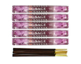 HEM Sage Square Incense Sticks Scents Meditation Aroma Fragrance