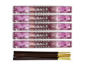 HEM Sage Square Incense Sticks Scents Meditation Aroma Fragrance