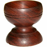 Stand Wooden Sphere Holder Object Base Egg Ball Support 5x7cm