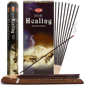 HEM Hexa Divine Healing Incense Scents Meditation Aroma Fragrance 120 Sticks