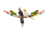 10pcs Parrot Hanging Swing Bird Toy Harness Cage Ladder Parakeet